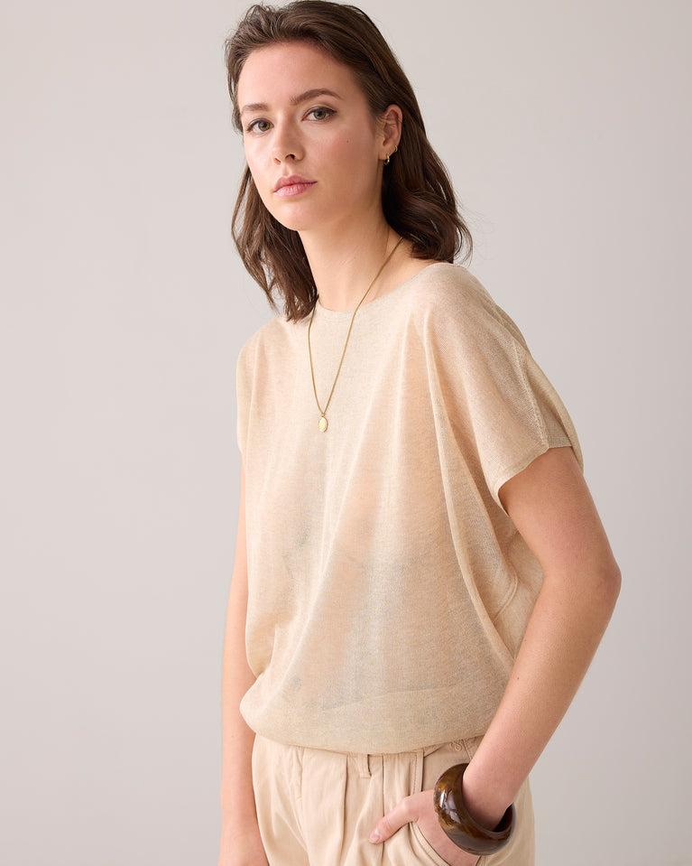 Summum Transparant Mouwloze Top