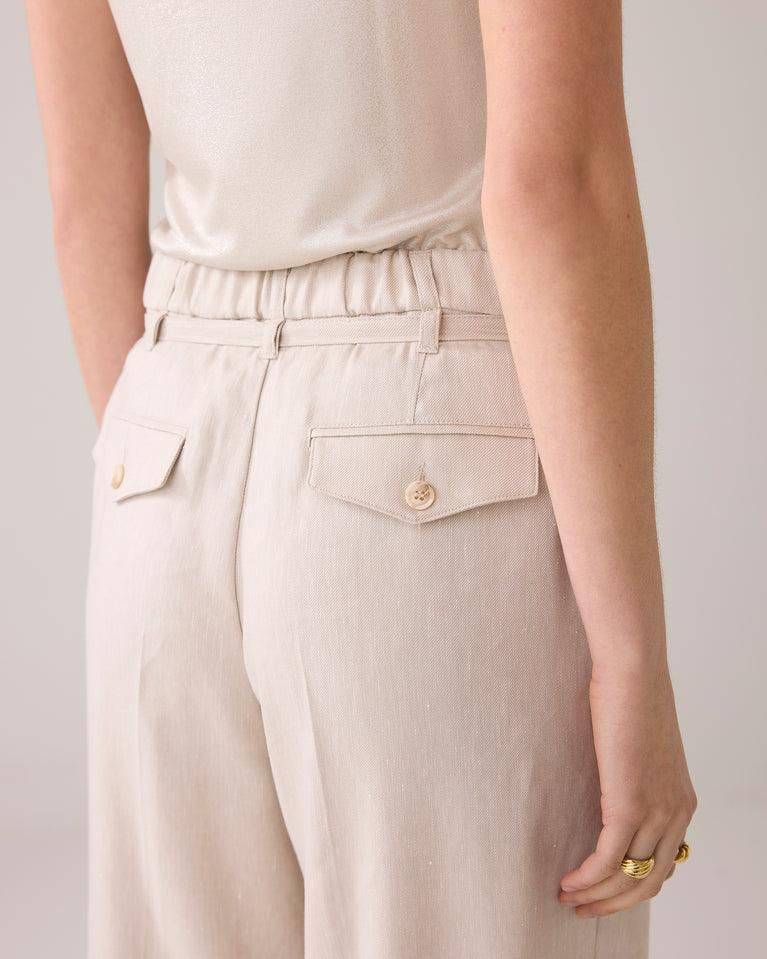 Summum Wijde Broek Linnenlook