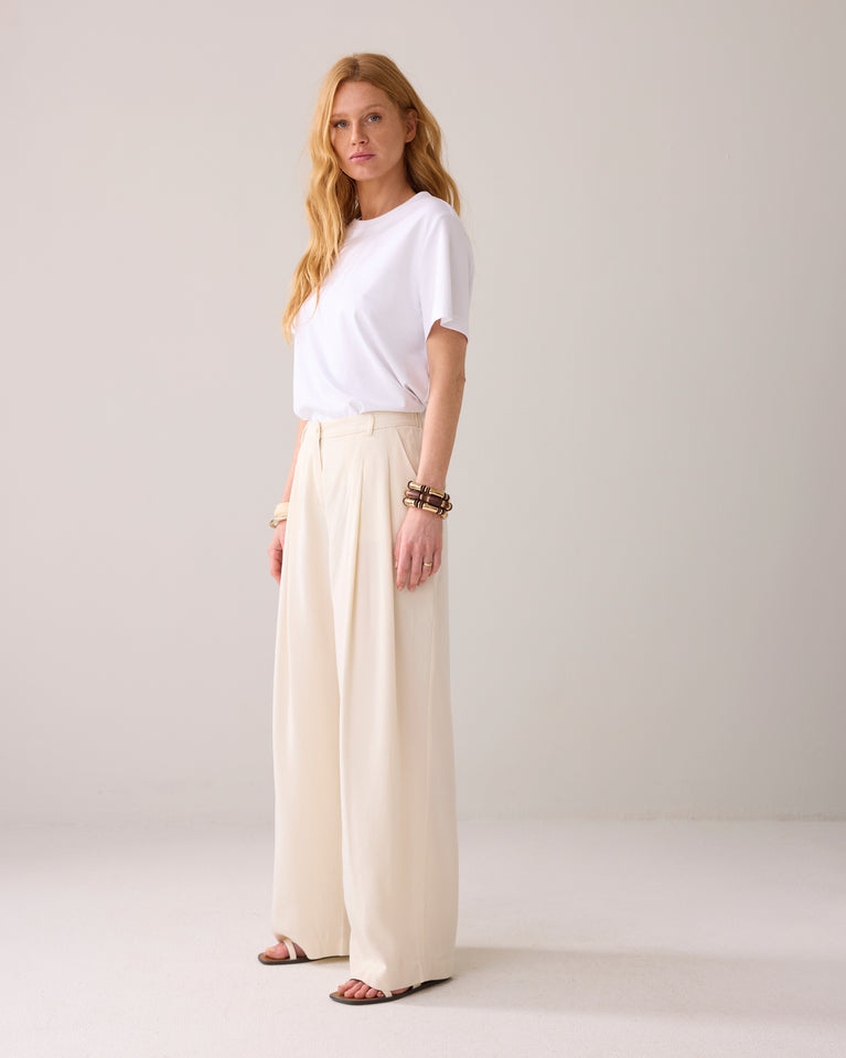 summum Wijde broek tencel