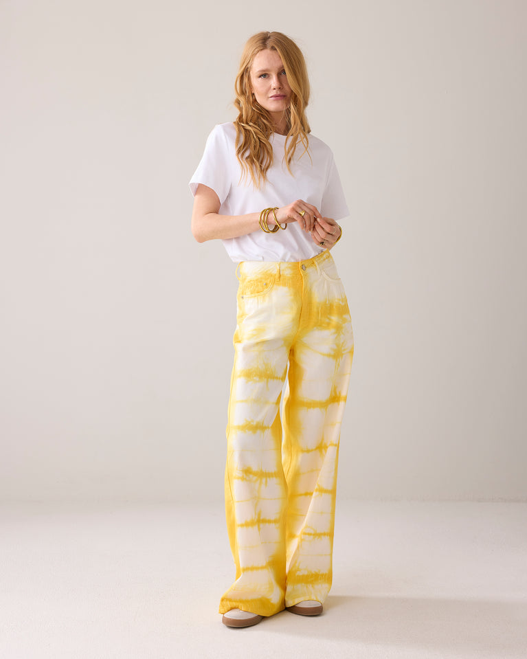 Summum Wijde Broek Tie-dye