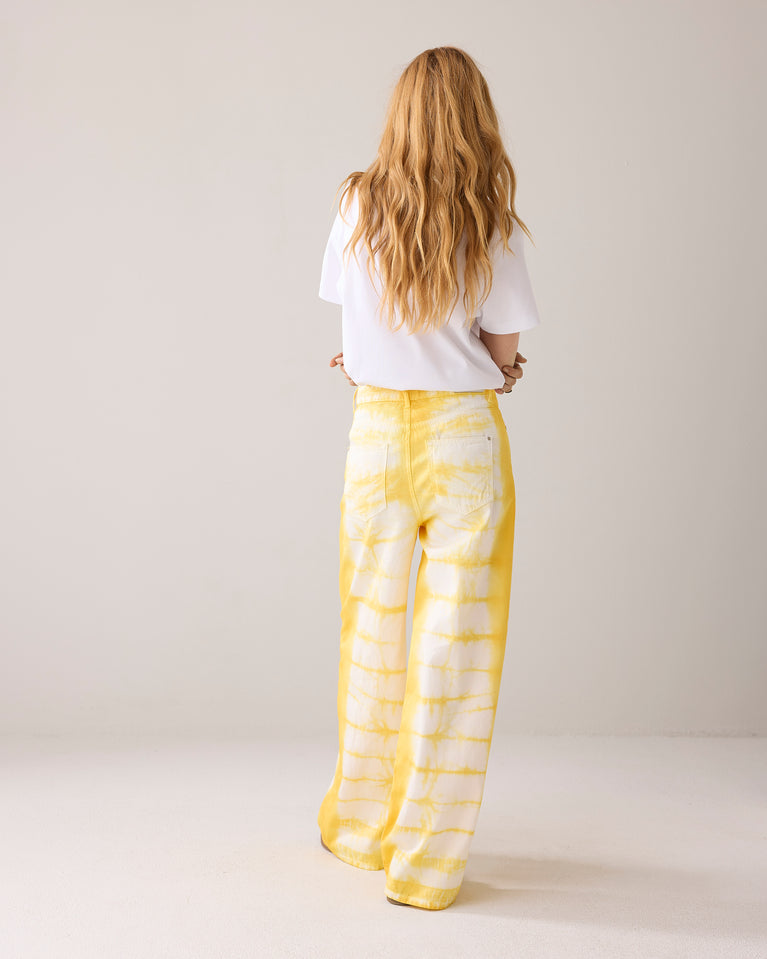 Summum Wijde Broek Tie-dye