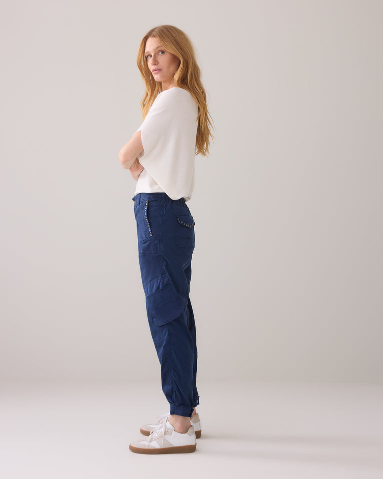 Summum Zachte Broek Met Studs