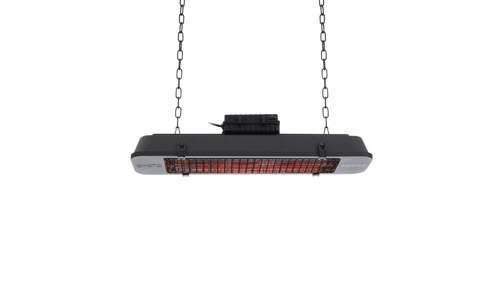 sunred Vintage Dark Hangend Zwart 2500 Watt
