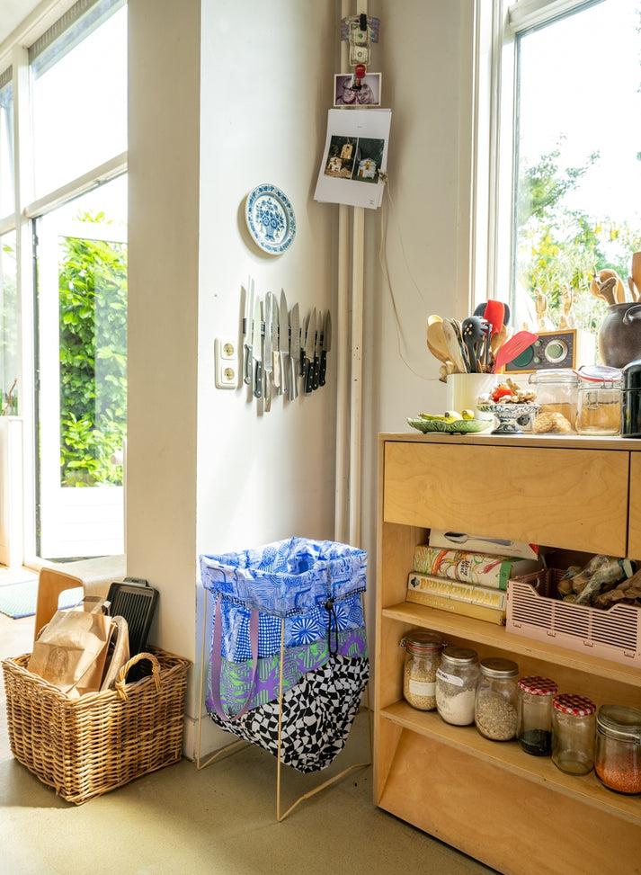 Susan Bijl Endless Smoking Croissant Blue