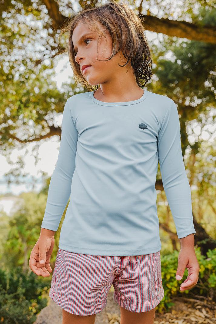 tartine et chocolat Bath t -shirt Blauw gewassen Blauw gewassen