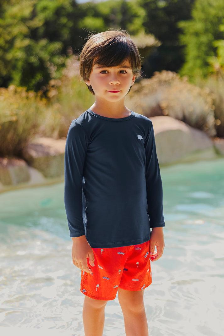 tartine et chocolat Bath t -shirt Navy Blauw gewassen