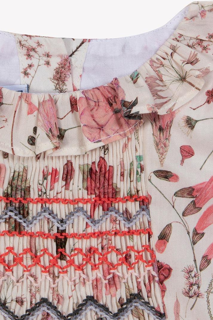 Tartine Et Chocolat Blouse Liberty Geslagen Moeder -of -Pearl