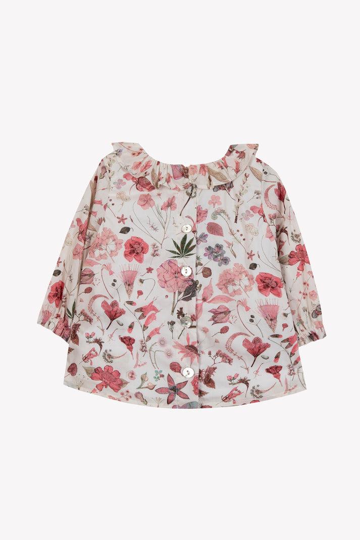 Tartine Et Chocolat Blouse Liberty Geslagen Moeder -of -Pearl