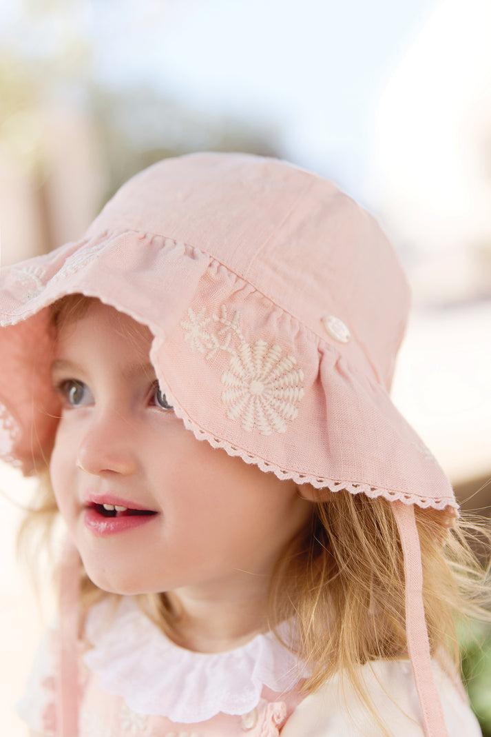 tartine et chocolat Bob Pioen Linnen Borduurwerk bloemrijk Lichtroze tartine et chocolat Bob Pioen Linnen Borduurwerk bloemrijk Lichtroze