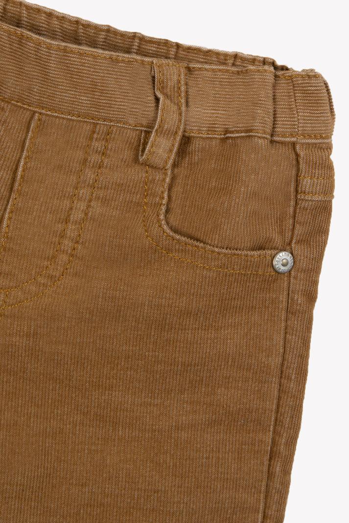 Tartine Et Chocolat Broek Blaffen In Velours Blauw Gletsjer