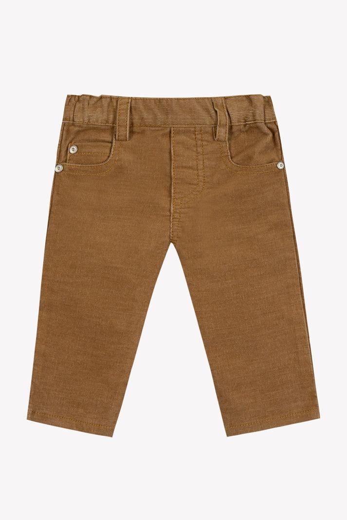 tartine et chocolat Broek blaffen in Velours Blauw gletsjer