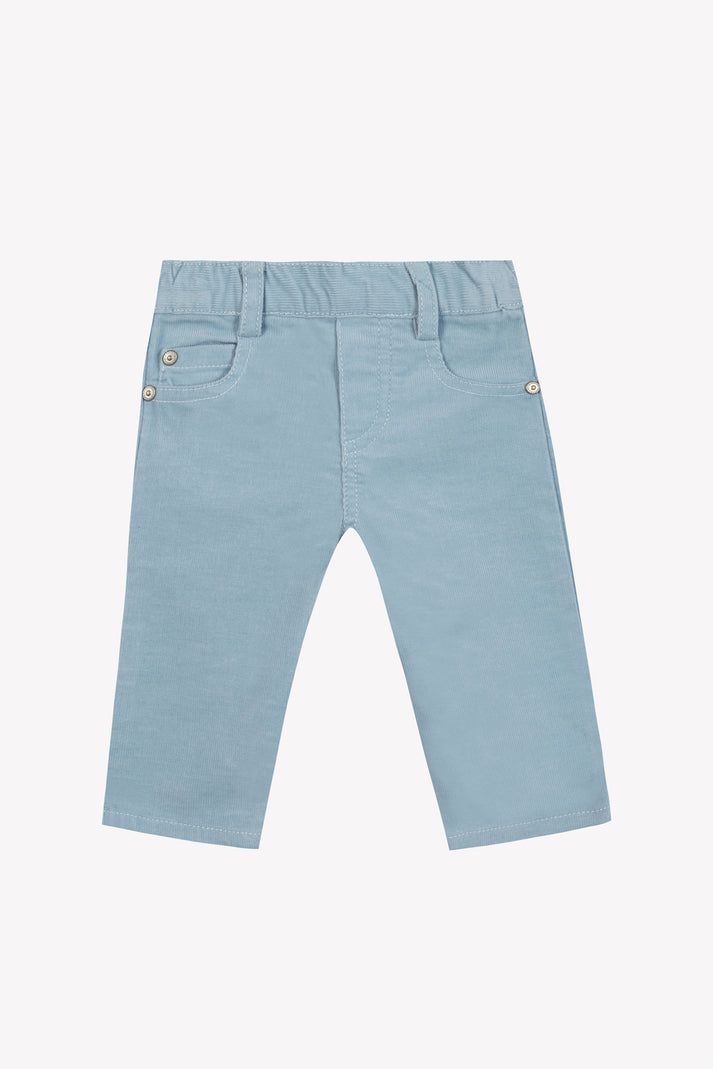 tartine et chocolat Broek Blauw gletsjer in Velours Blauw gletsjer