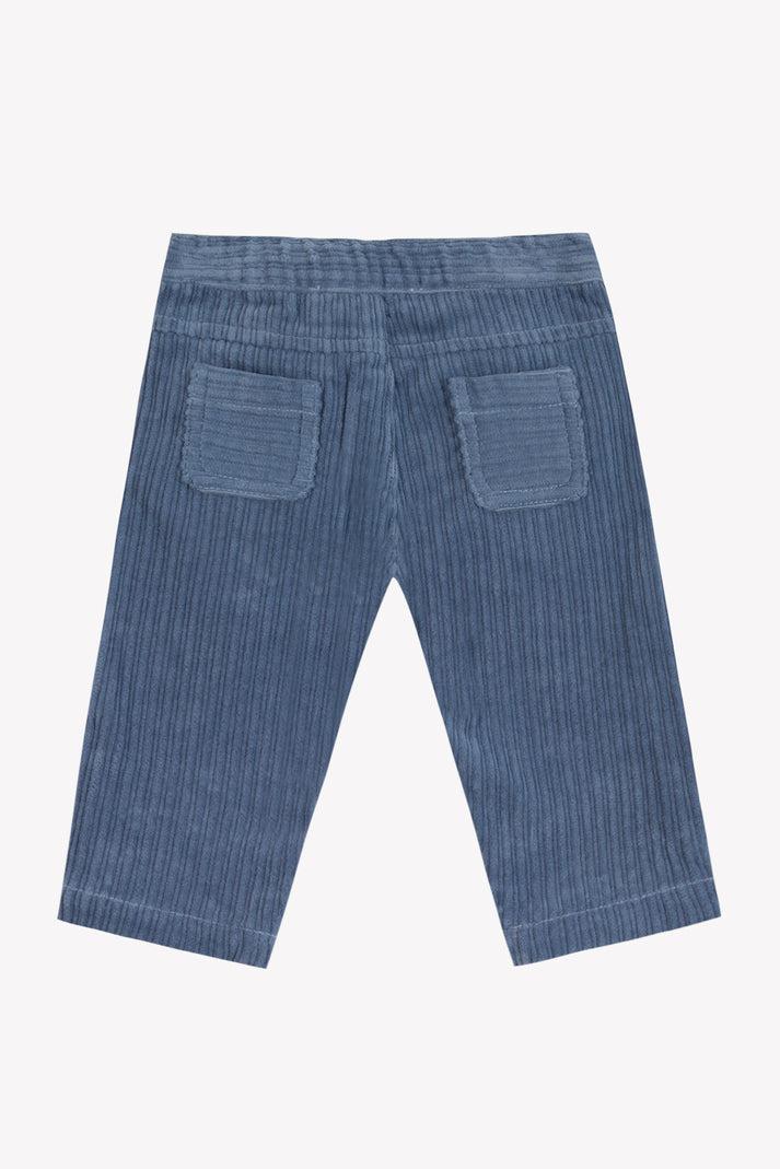 Tartine Et Chocolat Broek Blauw GrijsÉ In Velours Navy