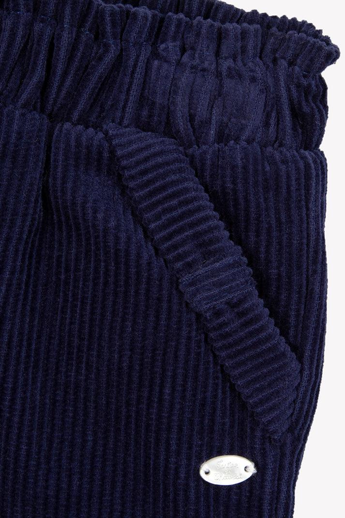 Tartine Et Chocolat Broek Eglantine Velours Knooppunt Eglantine