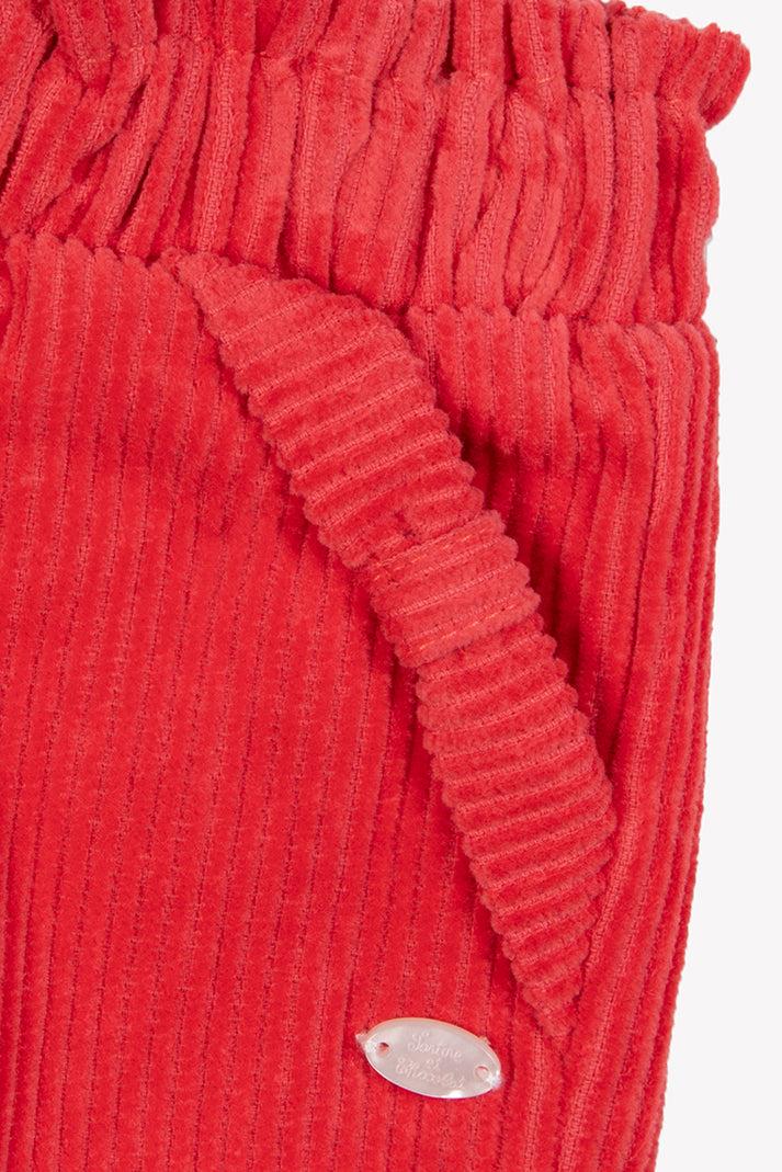 Tartine Et Chocolat Broek Praline Velours Knooppunt Eglantine