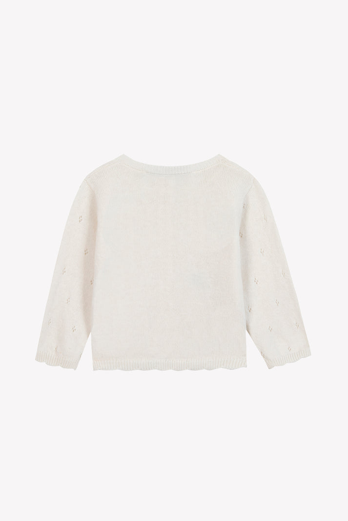 Tartine Et Chocolat Cardigan Emerald Borduurwerk Bloemen Smaragd