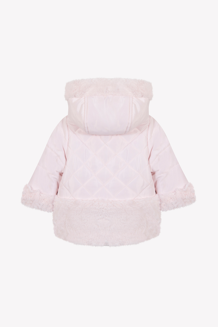 Tartine Et Chocolat Donsjack Roze Bleek Omkeerbaar Lichtroze