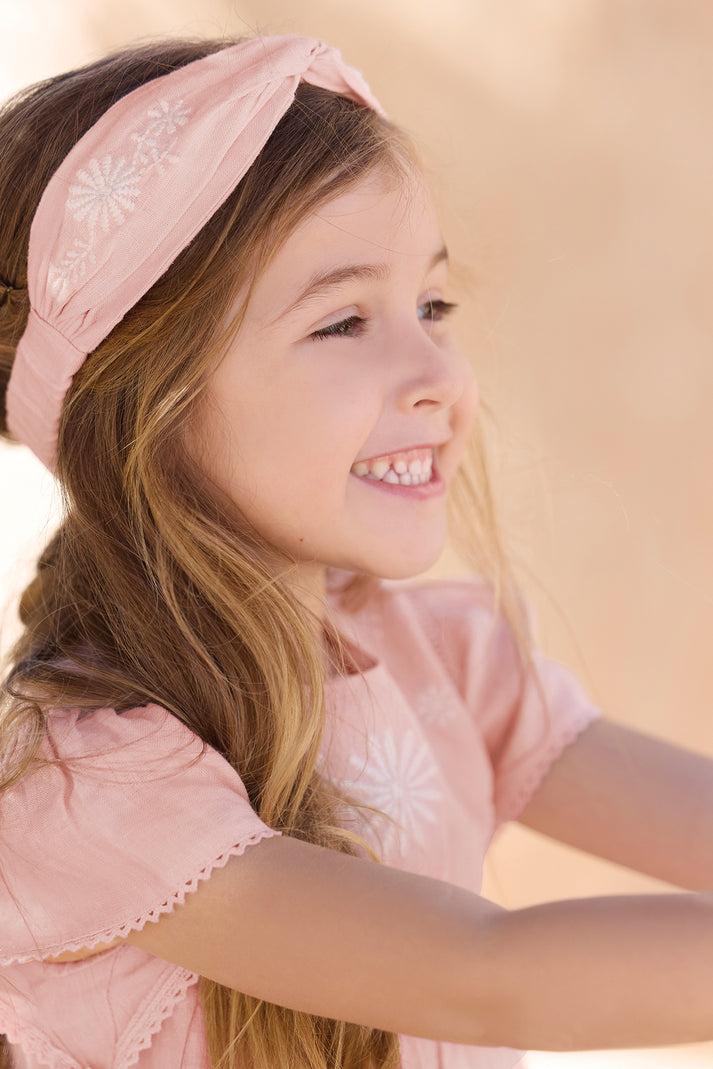 tartine et chocolat Hoofdband Piolon Linnen Borduurwerk bloemrijk vissen tartine et chocolat Hoofdband Piolon Linnen Borduurwerk bloemrijk vissen