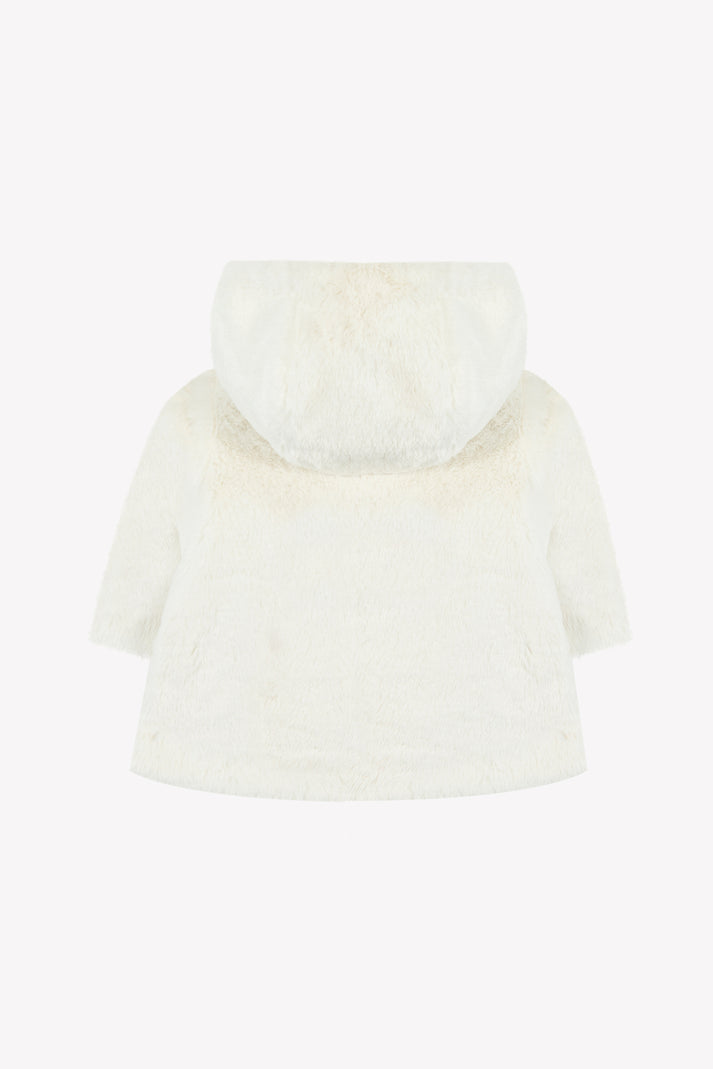 Tartine Et Chocolat Jas Ecru Nep Bont Moeder -of -Pearl