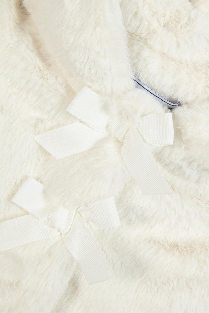 Tartine Et Chocolat Jas Ecru Nep Bont Moeder -of -Pearl