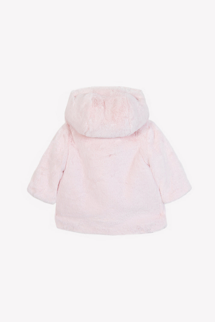 Tartine Et Chocolat Jas Lichtroze Nep Bont Moeder -of -Pearl