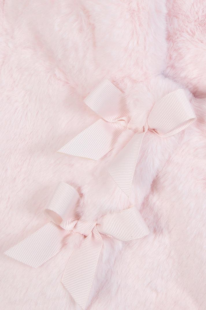 Tartine Et Chocolat Jas Lichtroze Nep Bont Moeder -of -Pearl