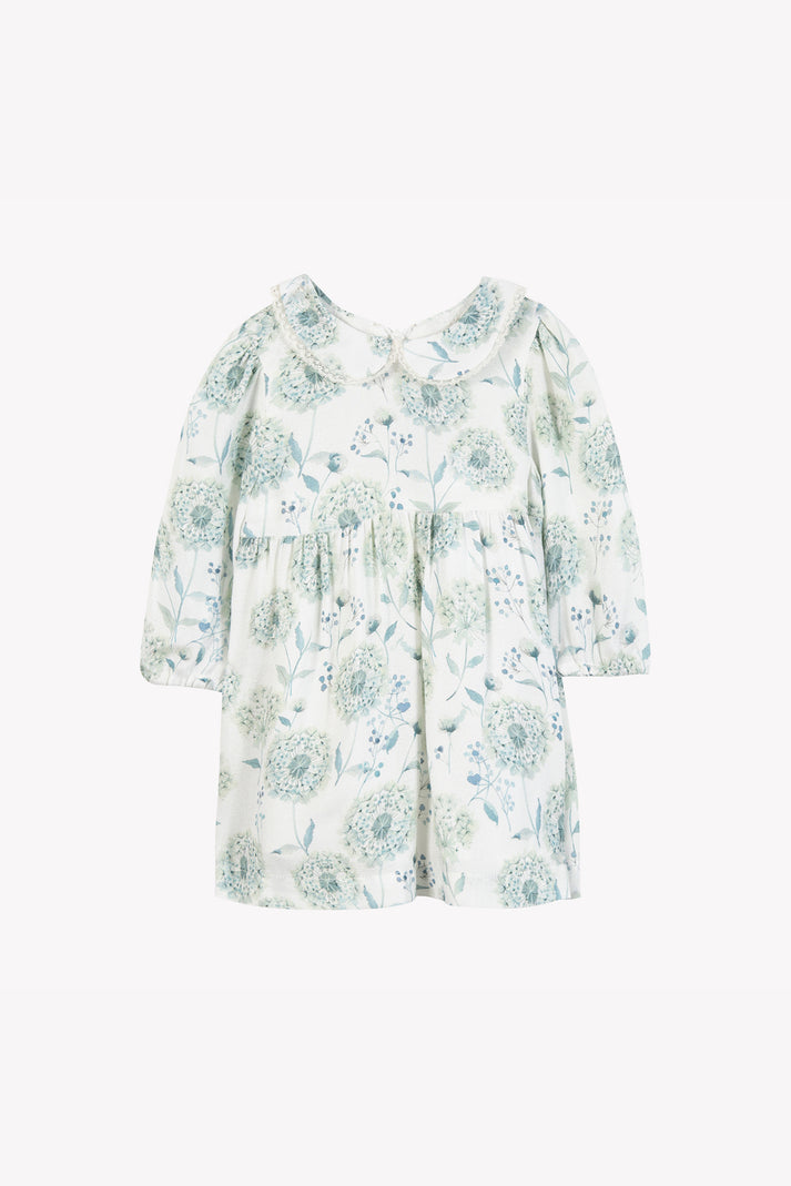 tartine et chocolat Jurk Emerald Tekening bloemen Smaragd