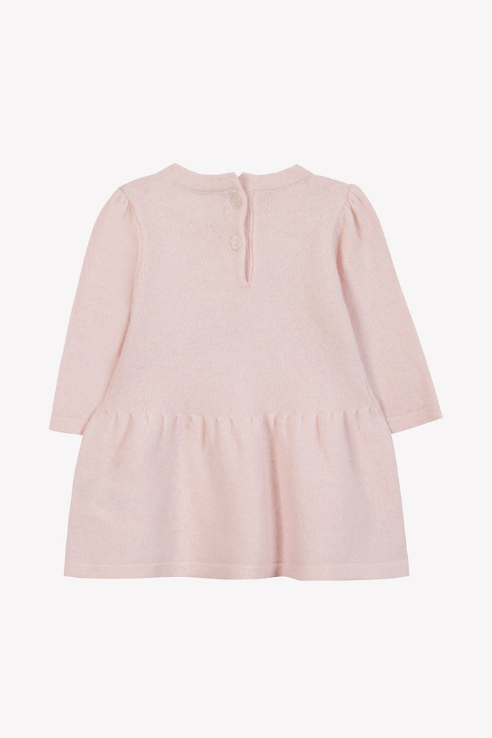 Tartine Et Chocolat Jurk Lichtroze Borduurwerk Kat Lichtroze