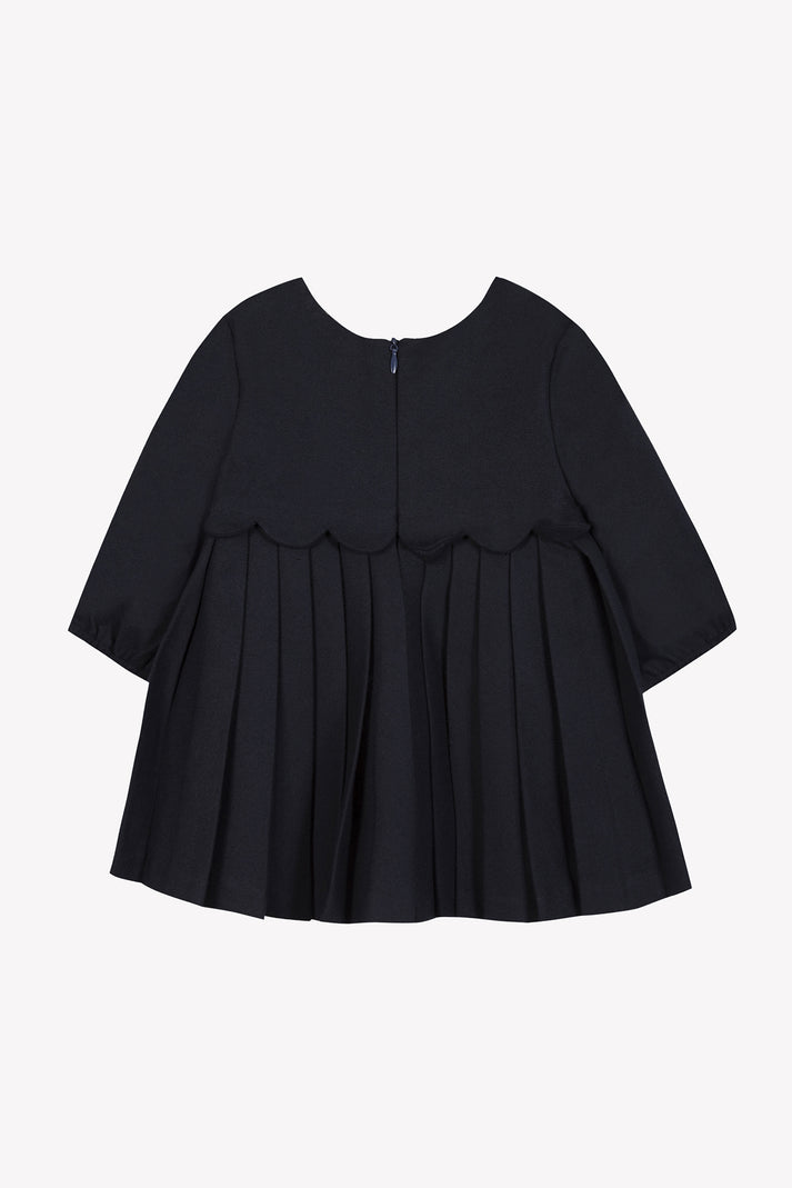 Tartine Et Chocolat Jurk Navy Plooien Religieus Navy