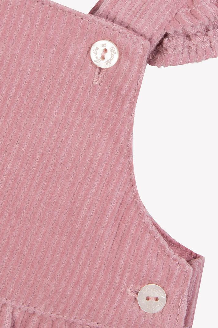 Tartine Et Chocolat Lange Overalls Eglantine In Velours Eglantine