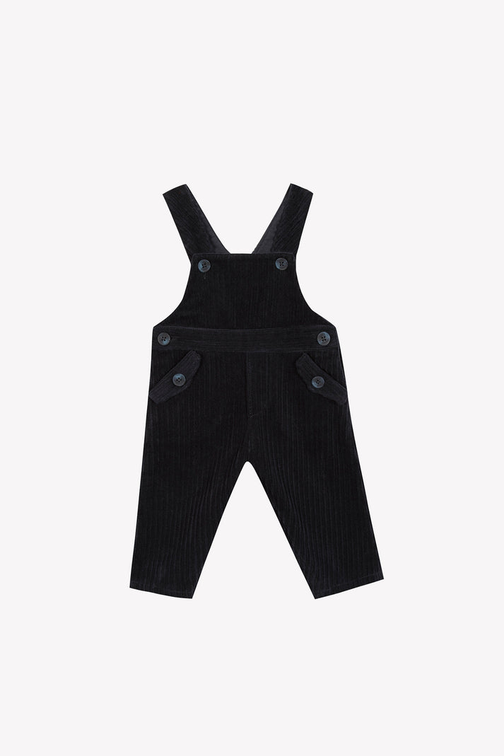 tartine et chocolat Lange overalls Navy in Velours Navy