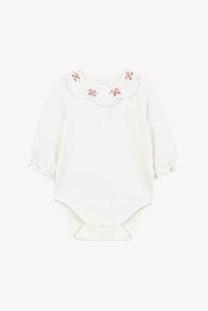 tartine et chocolat Lichaam Ecru Borduurwerk Kleine schatten Moeder -of -Pearl