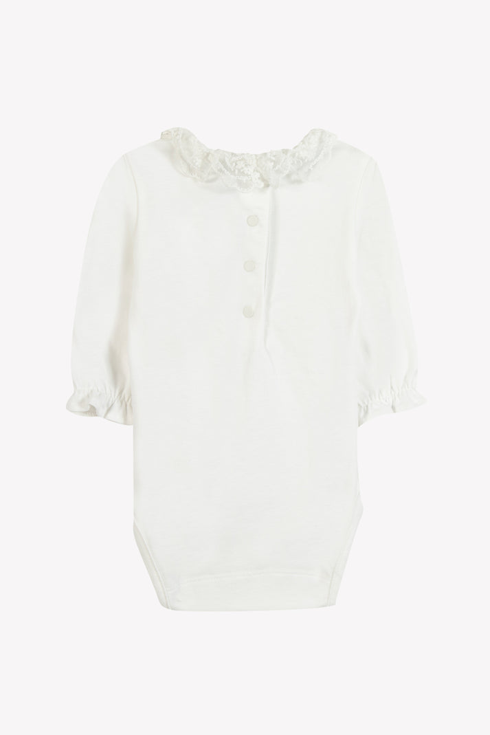 Tartine Et Chocolat Lichaam Ecru Halsband Borduurwerk Engels Moeder -of -Pearl