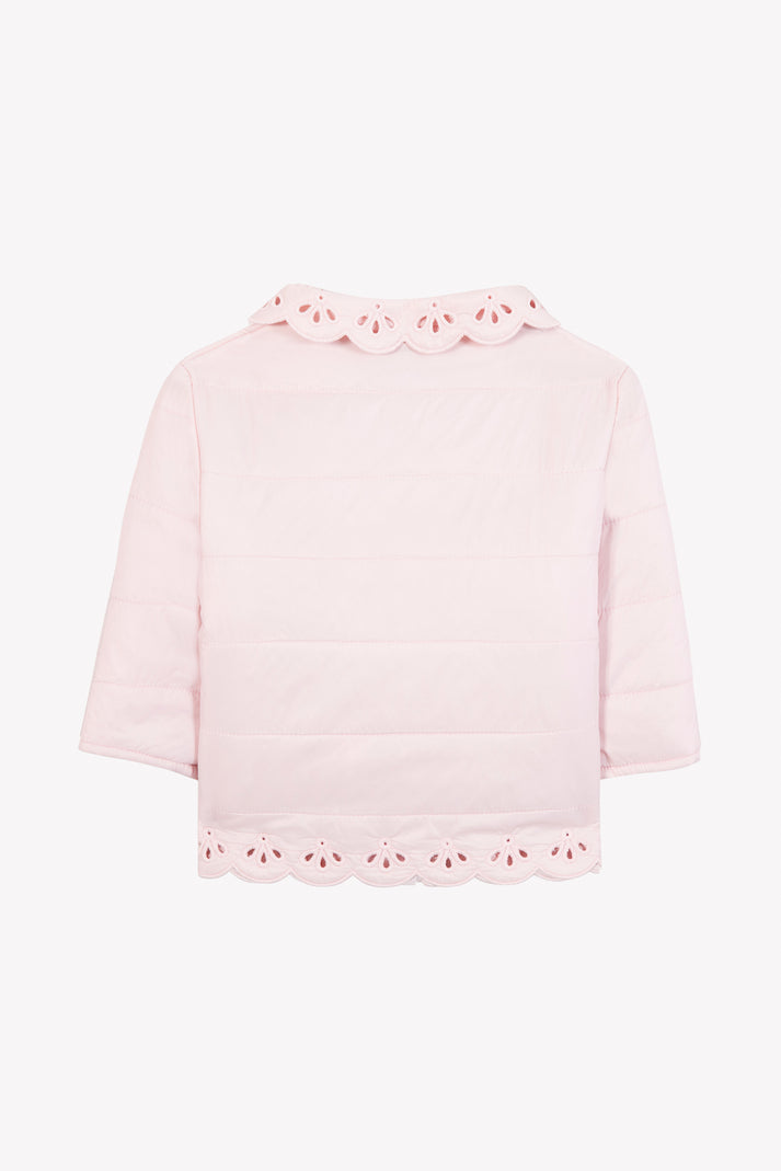 Tartine Et Chocolat Onderstaand Donsjack Lichtroze Navy