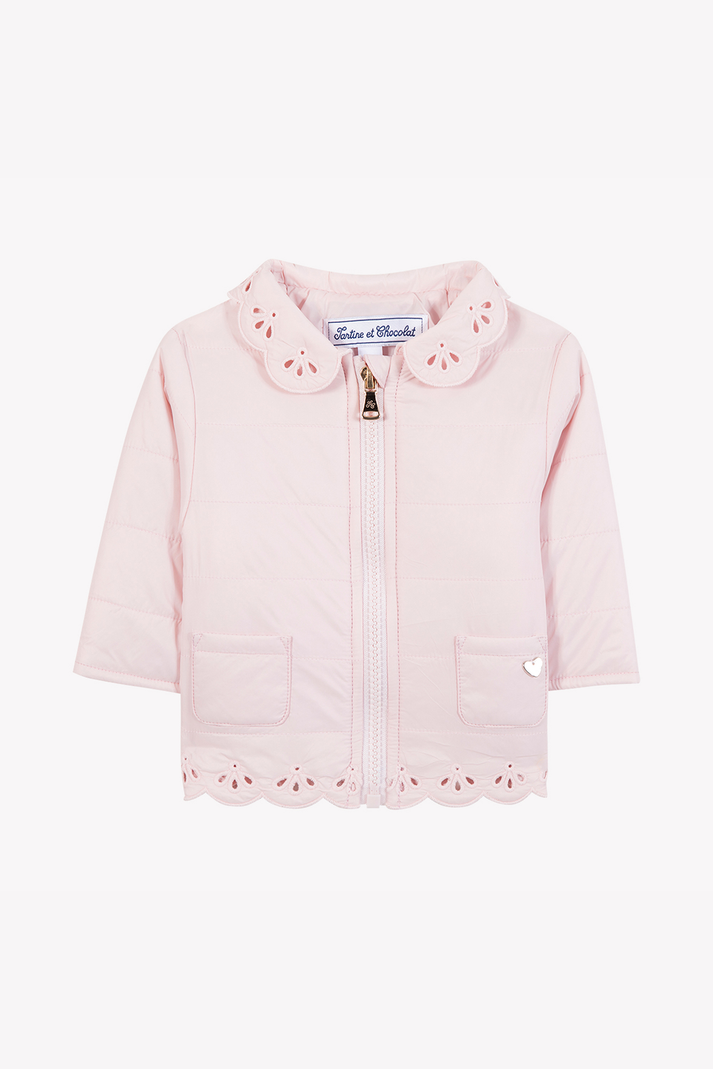 tartine et chocolat Onderstaand Donsjack Lichtroze Navy