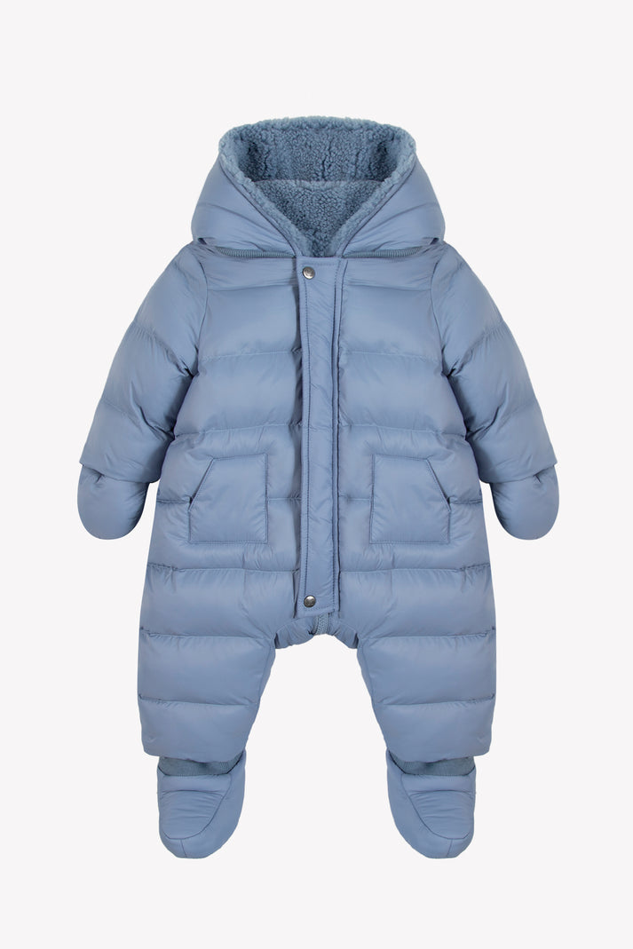tartine et chocolat Onesie Blauw Grijse Omkeerbaar Navy