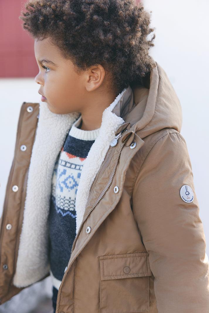 Tartine Et Chocolat Parka Ruilhandel Omkeerbaar Navy