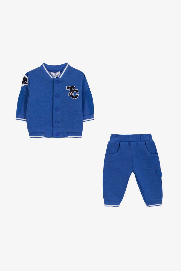 tartine et chocolat Set Jogging Blauw elektrisch Navy