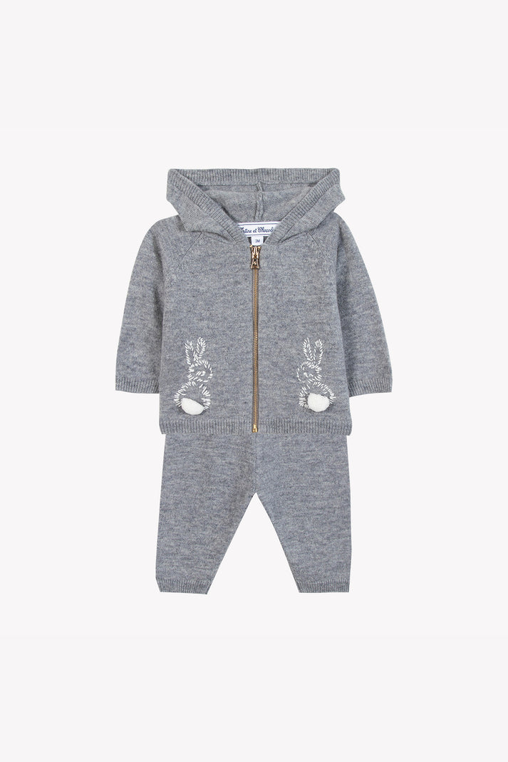 Tartine Et Chocolat Set Jogging Grijs Konijn Grijs Ingeblikt