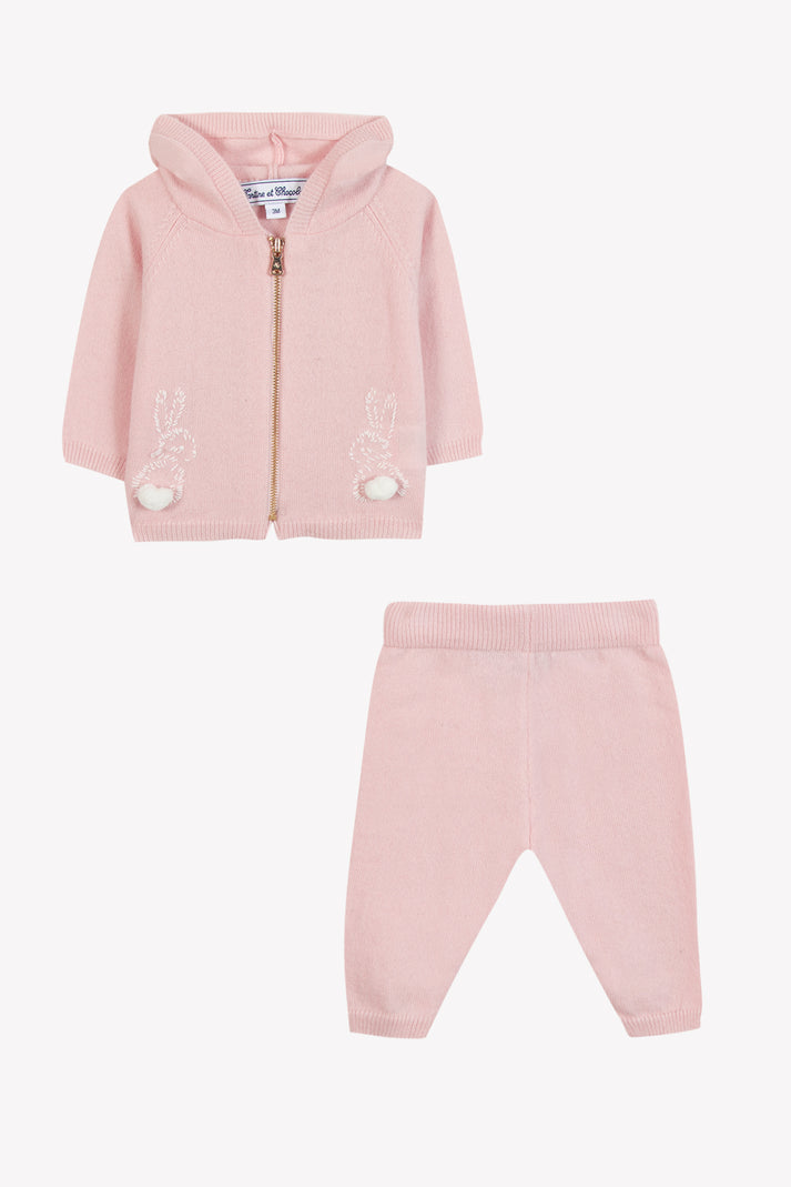 Tartine Et Chocolat Set Jogging Konijnenvissen Grijs Ingeblikt