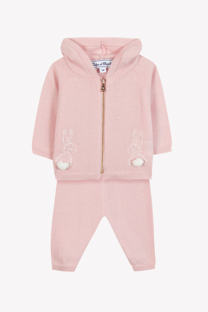 tartine et chocolat Set Jogging Konijnenvissen Grijs ingeblikt