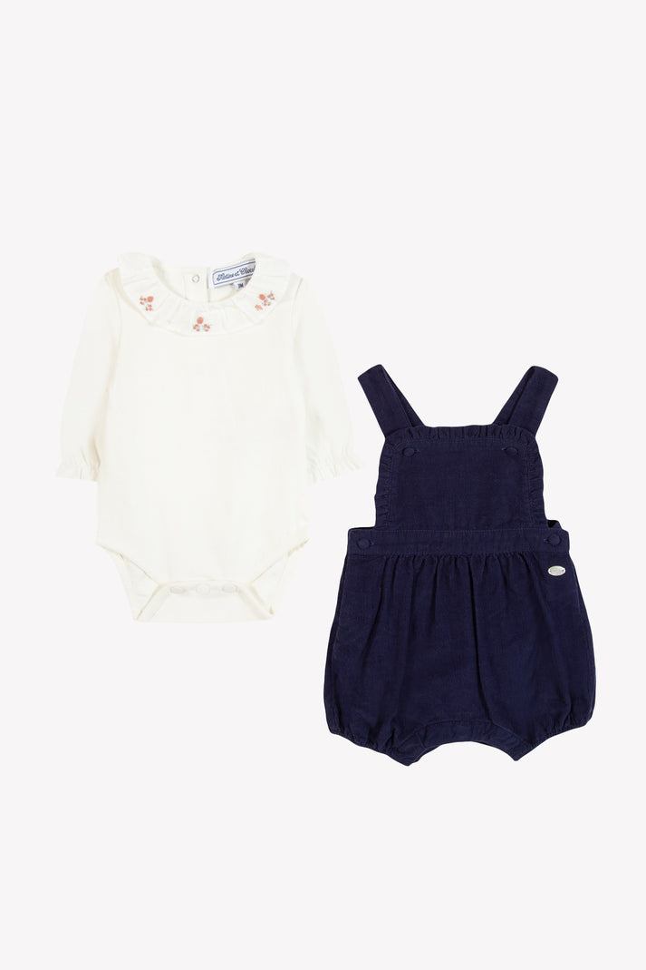 Tartine Et Chocolat Set Kort Myosotis Velours Myosotis