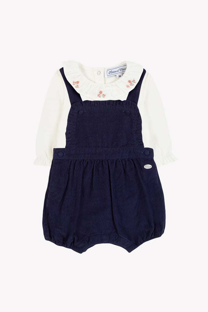 tartine et chocolat Set Kort myosotis Velours Myosotis