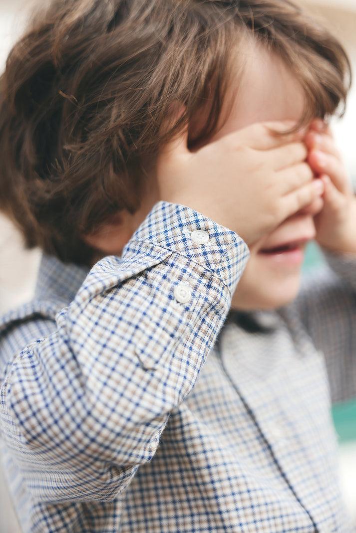 Tartine Et Chocolat Shirt Blaffen Op Ruiten Blaffen