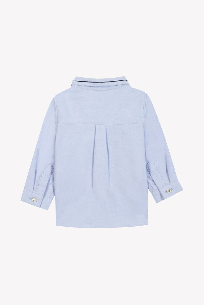 Tartine Et Chocolat Shirt Blauw Grijse TC Monogram Wit