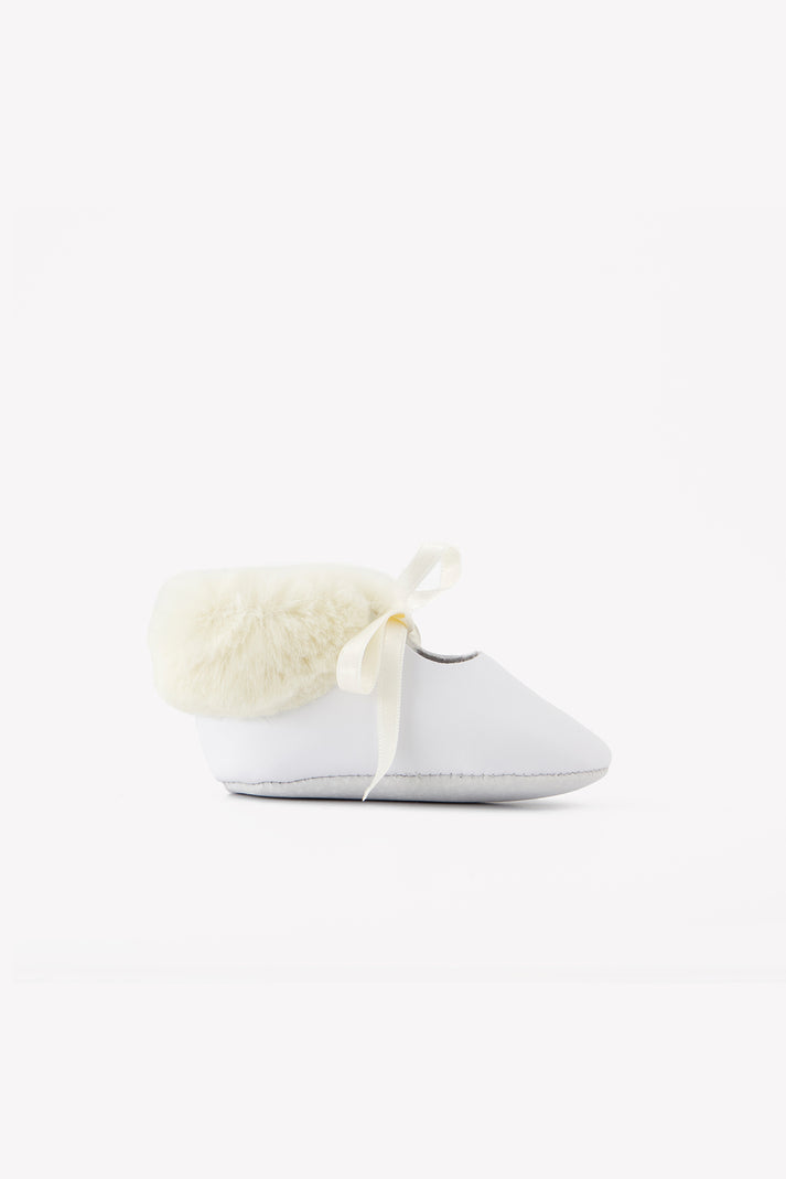 Tartine Et Chocolat Slippers Ecru Leer Moeder -of -Pearl