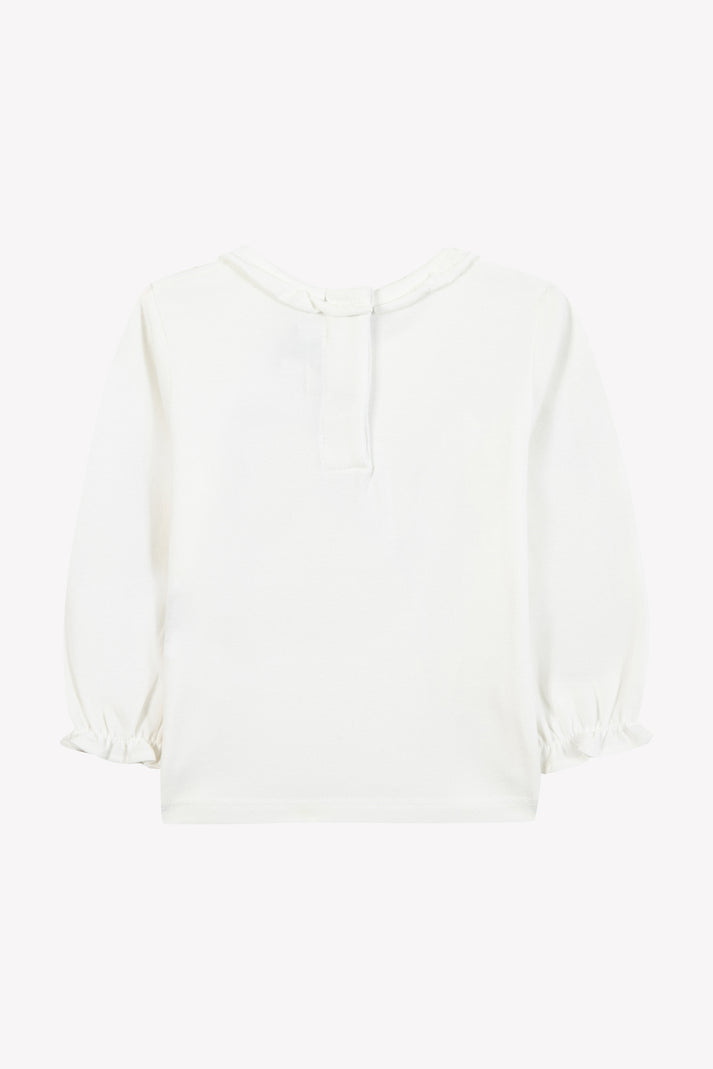 Tartine Et Chocolat T -shirt Ecru Tekening Kleine Katten Moeder -of -Pearl