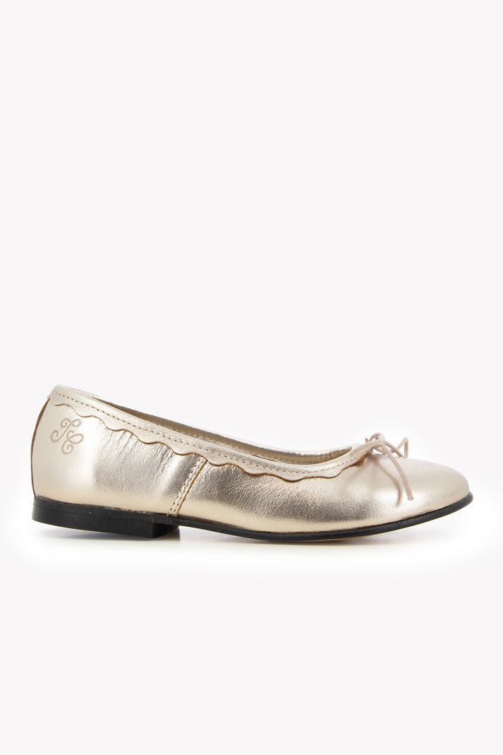 Tartine Et Chocolat Ballerina's Gouden Leer Goud