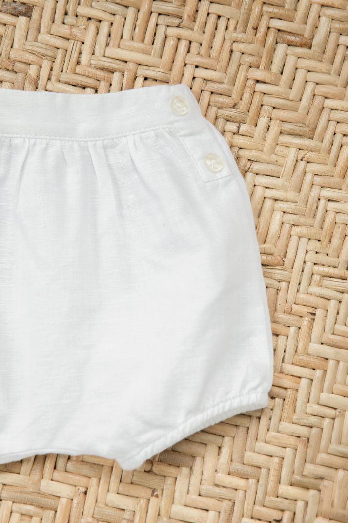 Tartine Et Chocolat Bloeier Wit Linnen Duin