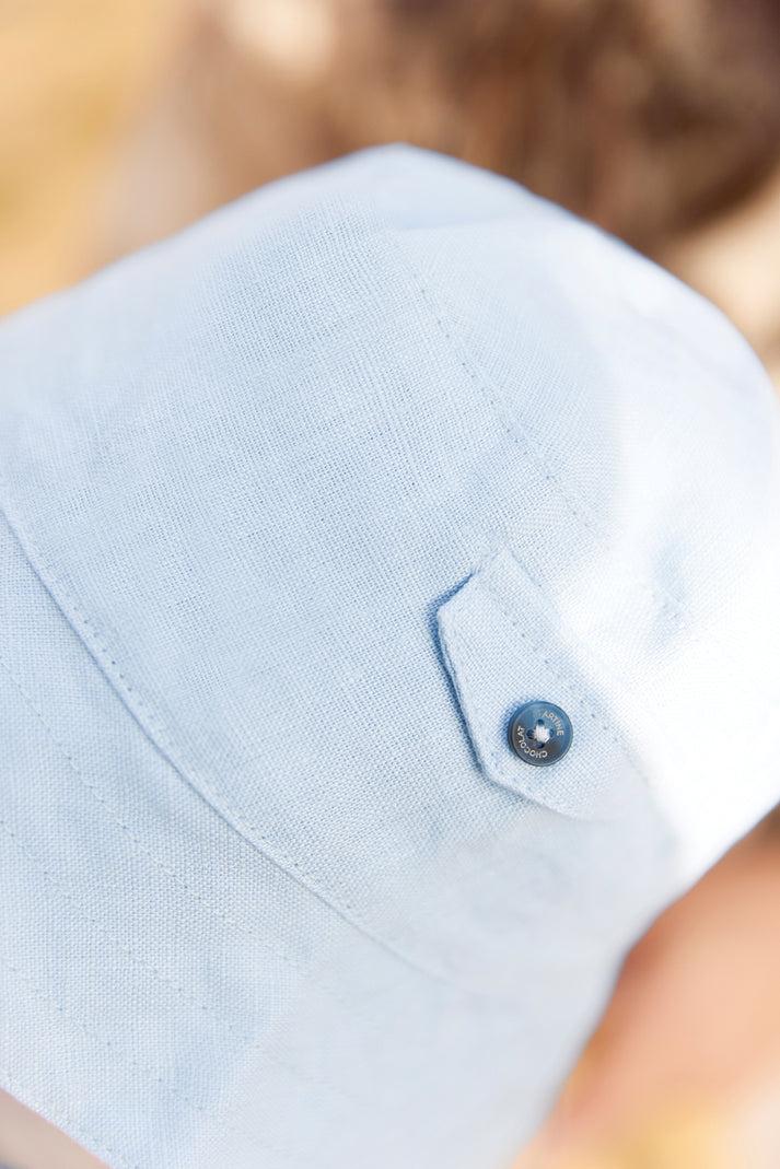 tartine et chocolat Bob Blauw Grijse Linnen Wit